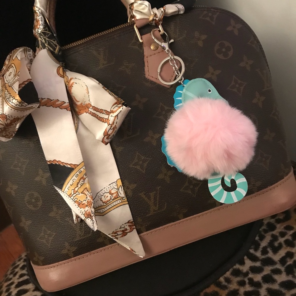 Seahorse Keychain Purse Charm
